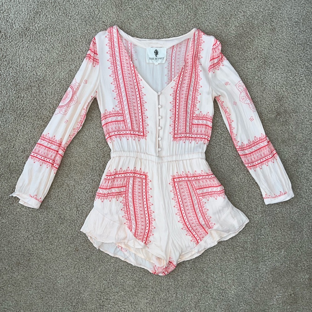 SOLD- The Jetset Diaries Romper